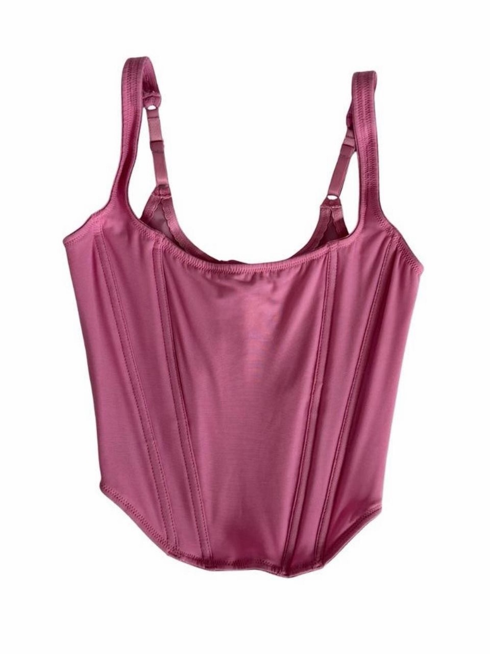 Vintage Mesh Bubblegum pink corset top
